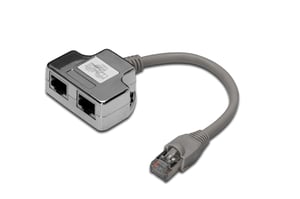 Digitus CAT 5e-Crossover-Kabeladapter, 2x CAT 5e, abgeschirmt