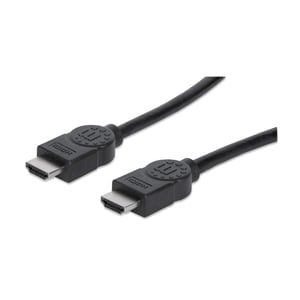 Manhattan 323260 HDMI-kabel 15 m, HDMI typ A (standard), svart