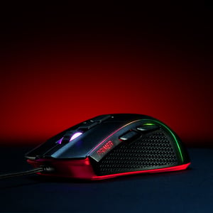 XPG PRIMER myszka Gaming Po prawej stronie USB Typu-A Optyczny 12000 DPI