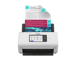 Brother ADS-4700W ADF Scanner + Sheet-Feed Scanner 600 x 600 DPI A4 Black, White