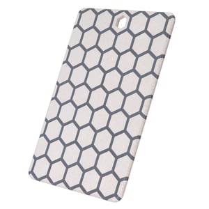 Resto Kitchenware 95403 skärbräda, rektangulär, plast, grå, vit