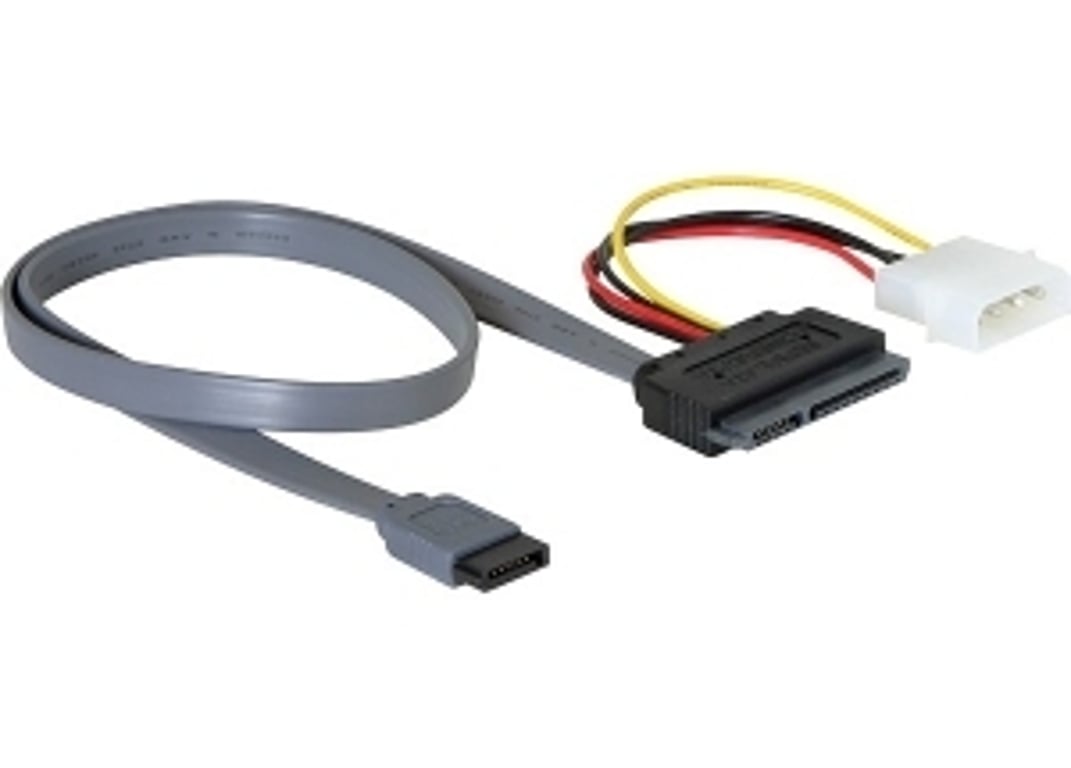 DeLOCK SATA All-in-One cable kabel SATA 0,5 m