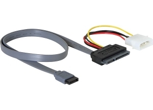DeLOCK SATA All-in-One cable kabel SATA 0,5 m