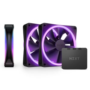 NZXT F120 RGB DUO Triple Pack Obudowa komputera Wentylator 12 cm Czarny 3 szt.
