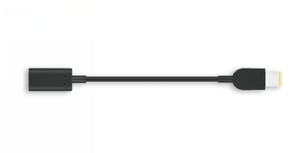 Lenovo 4X90U45346 USB Cable, 0.018 m, USB-C Slim-tip, Black