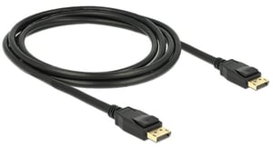 DeLOCK 2 m DisplayPort 1.2a Schwarz