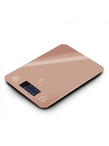 Berlinger Haus BH/9352 Küchenwaage Roségold Rechteckige Ablage Elektronische Küchenwaage