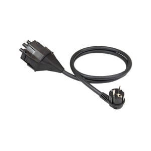 NRGkick 20001005 Power Cable, Black, E+F Power Plug, Smart Attachment
