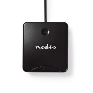 Nedis CRDRU2SM1BK USB 2.0 Card Reader, Black