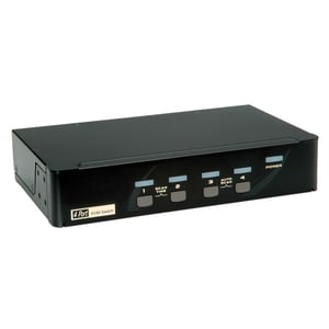 ROLINE 14.01.3329 KVM-switch Svart