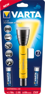Varta 18628101421 Schwarz, Gelb LED-Taschenlampe