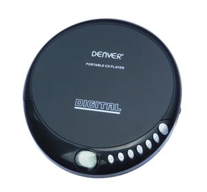 Denver DM-24MK2 Svart, Grå Bärbar CD-spelare