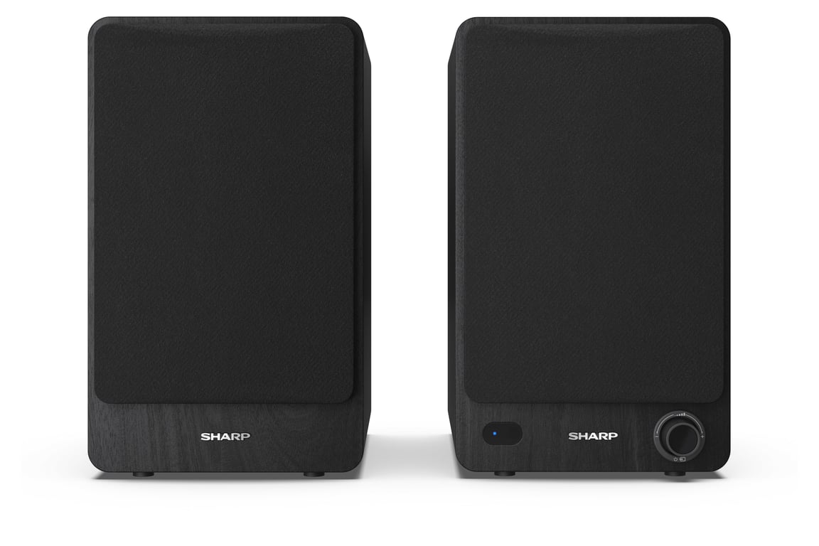 Sharp Bookshelf Speakers 2-drożny Czarny Przewodowy i Bezprzewodowy 60 W