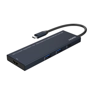 Microconnect USB3.1CCOM18 stacja dokująca Przewodowa Czarny