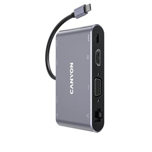 Canyon DS-14 USB 3.2 Gen 1 (3.1 Gen 1) Typ C Grau