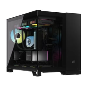 Corsair 2500X RGB Micro Tower Czarny