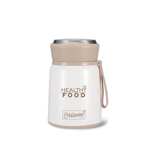 Feel Maestro MR-1646-53 Thermoskanne 0,53 l Beige, Weiß