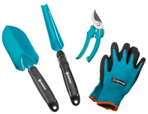 Gardena 8965-30 Set med handverktyg för trädgården, 4 st.
