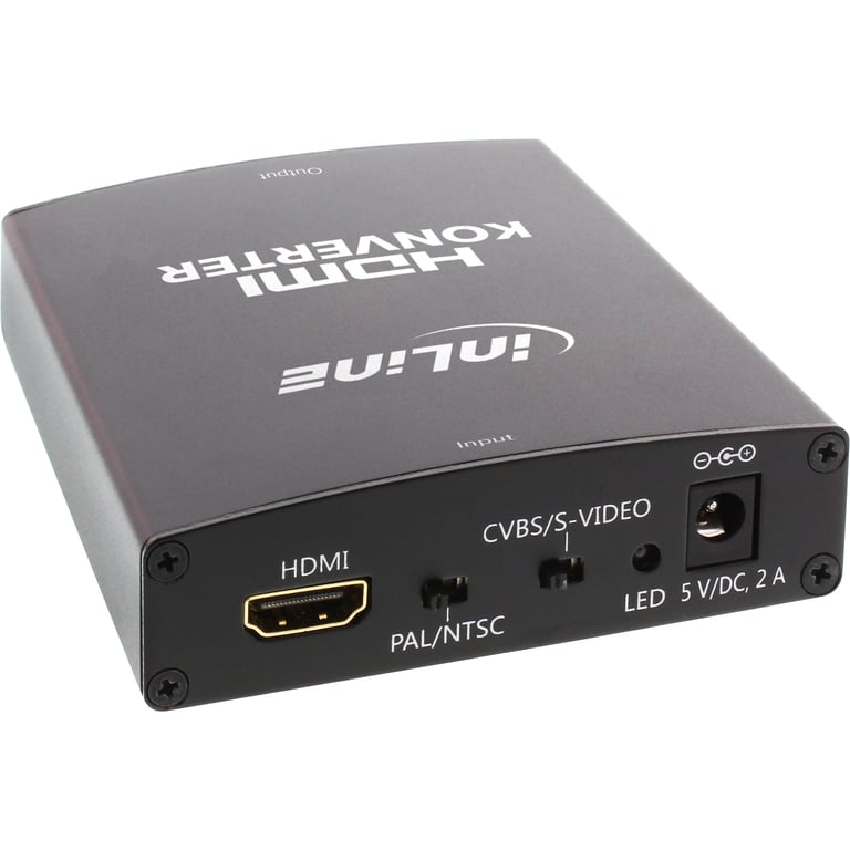 InLine 65006 adapter kablowy Czarny