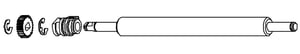 Datamax O'Neil ROL78-2867-01 Druckwalze