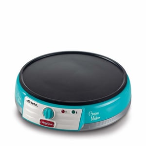 Ariete 0202/01 Pfannkuchenpfanne für 1 Pfannkuchen, 1000 W, Hellblau