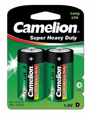 Camelion R20P-BP2G Jednorazowa bateria D Cynkowo-węglowy