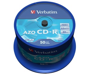 Verbatim CD-R AZO Crystal 700 MB 52x, 50 pcs.
