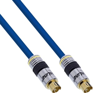 InLine 89959P S-videokabel 15 m S-Video (4-stifts) Blå