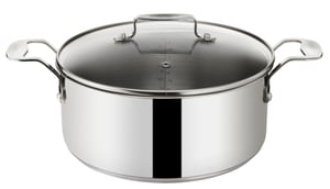 Tefal Jamie Oliver E7914614 Round Stainless Steel Pot