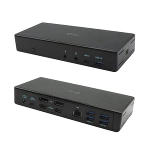 i-tec C31QUATTRODOCKPD Wired USB 3.2 Gen 1 (3.1 Gen 1) Type-C Docking Station, Black