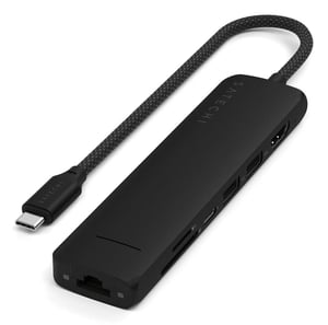 Satechi ST-P7SK huby i koncentratory USB Type-C 10000 Mbit/s Czarny