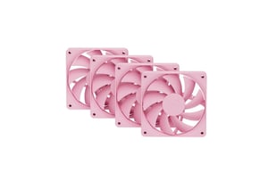 HYTE FAN- -FA12-SM-4 system chłodzenia komputerów Procesor Wentylator 12 cm Różowy 4 szt.