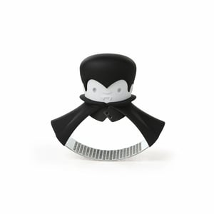 Ototo Design Rockula Plastic, Stainless Steel Tabletop Garlic Press