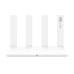 Huawei WiFi AX3 (Dual-core) Gigabit Ethernet Dual-band (2.4 GHz/5 GHz) Wireless Router, White