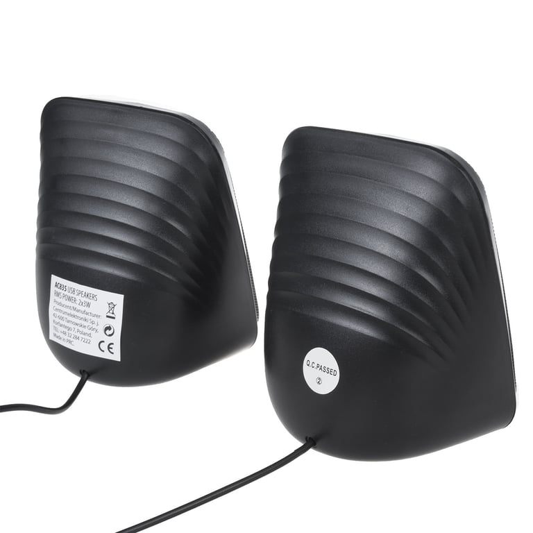 Audiocore AC835 głośnik Czarny Przewodowa 6 W