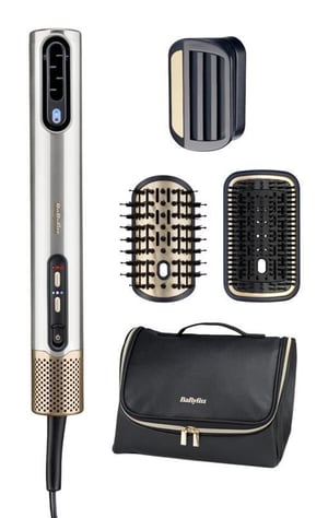 BaByliss AS6555E urządzenie do stylizacji włosów Zestaw do stylizacji włosów Airflow Złoto, Srebrny 2,5 m