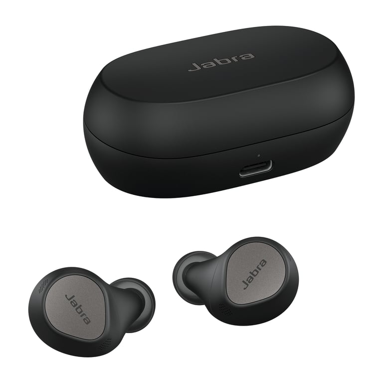 фото Навушники TWS Jabra Elite 7 Pro Titanium Black (100-99172701-98)