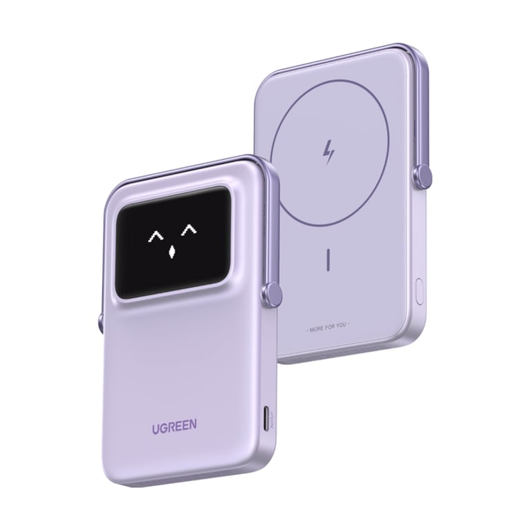 фото Зовнішній акумулятор (павербанк) Ugreen 5000mAh Uno Magsafe 20W Purple (35606)