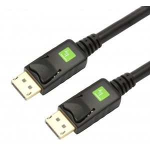 Techly ICOC-DSP-A-005 DisplayPort-kabel 0,5 m Svart