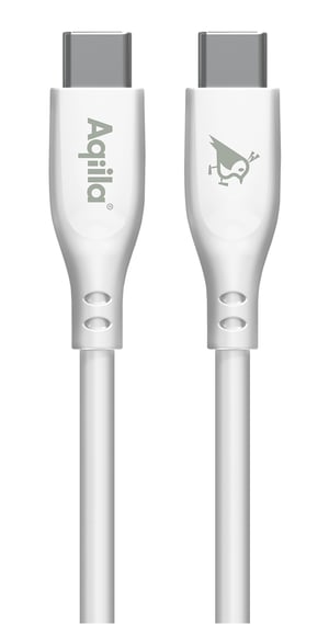 Aqiila Cablebird CS21 kabel USB USB 2.0 2 m USB C 0,48 Gbit/s 60 W Biały