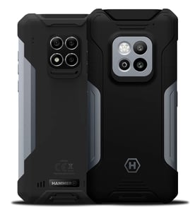 HAMMER Construction 2 5G 16,7 cm (6.58") Dual SIM Android 14 USB Type-C 6 GB 128 GB 6500 mAh Srebrny