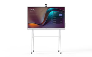 Yealink MeetingBoard Interactive 165.1 cm (65") Flat-Panel LED Wi-Fi 4K Ultra HD White Touchscreen Built-in Processor Android 10
