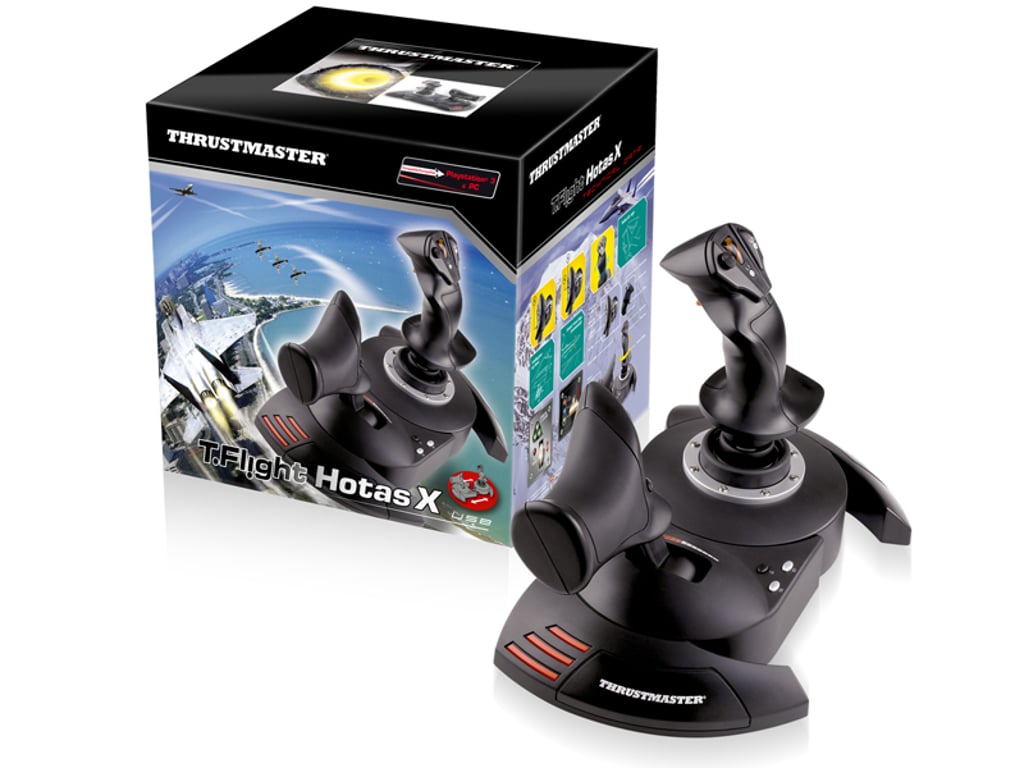 Thrustmaster T-Flight Hotas X Czarny Joystick PC, Playstation 3