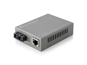 LevelOne FVS-3120 100 Mbit/s Network Converter, Single, Gray