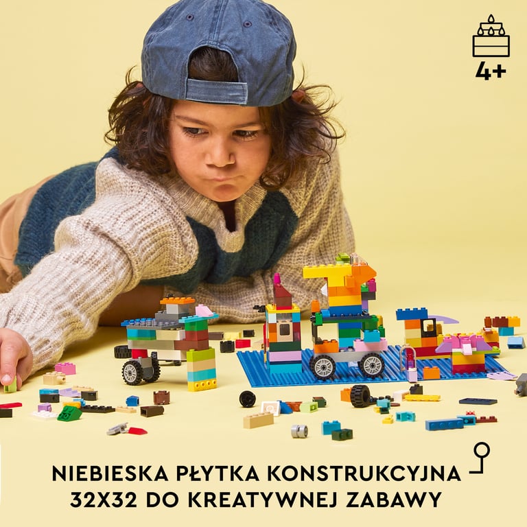 LEGO Classic Niebieska płytka konstrukcyjna