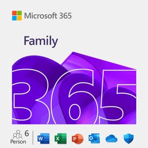 Microsoft Office 365 Family Pakiet biurowy 1 x licencja Wielojęzyczny 1 lat(a)