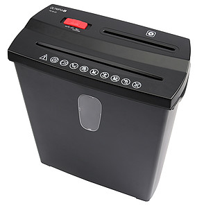 Olympia PS 38 CD Shredder, Strip-Cut, 72 dB, 22 cm, Black