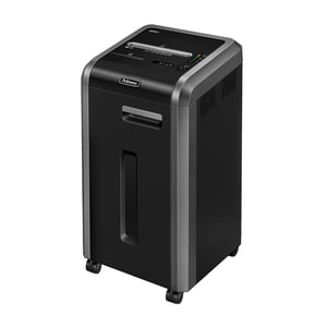 Fellowes 225Ci Shredder, Cross-Cut, 65 dB, 24 cm, Black, Silver