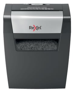 Rexel Momentum X406 dokumentförstörare Skärande fragmentering 70 dB Blå, Grå