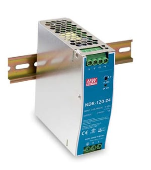 MEAN WELL NDR-120-24 moduł zasilaczy 120 W Metaliczny